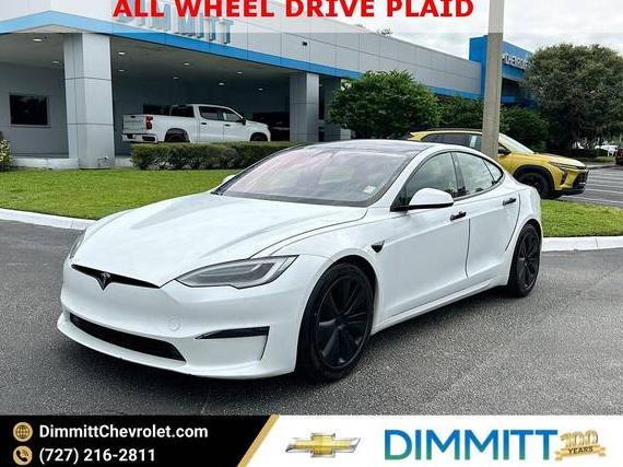 TESLA MODEL S 2021 5YJSA1E66MF442166 image